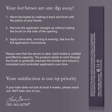 Load image into Gallery viewer, NULASTIN BROW Shape Altering Serum Treatment with Elastaplex
