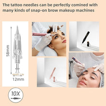 Load image into Gallery viewer, 7F/7FP PMU Microblading Cartridge Needles
