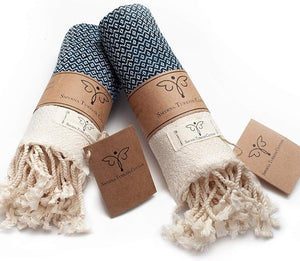 Smyrna Original Turkish Hand Towels | 100% Cotton - Imported